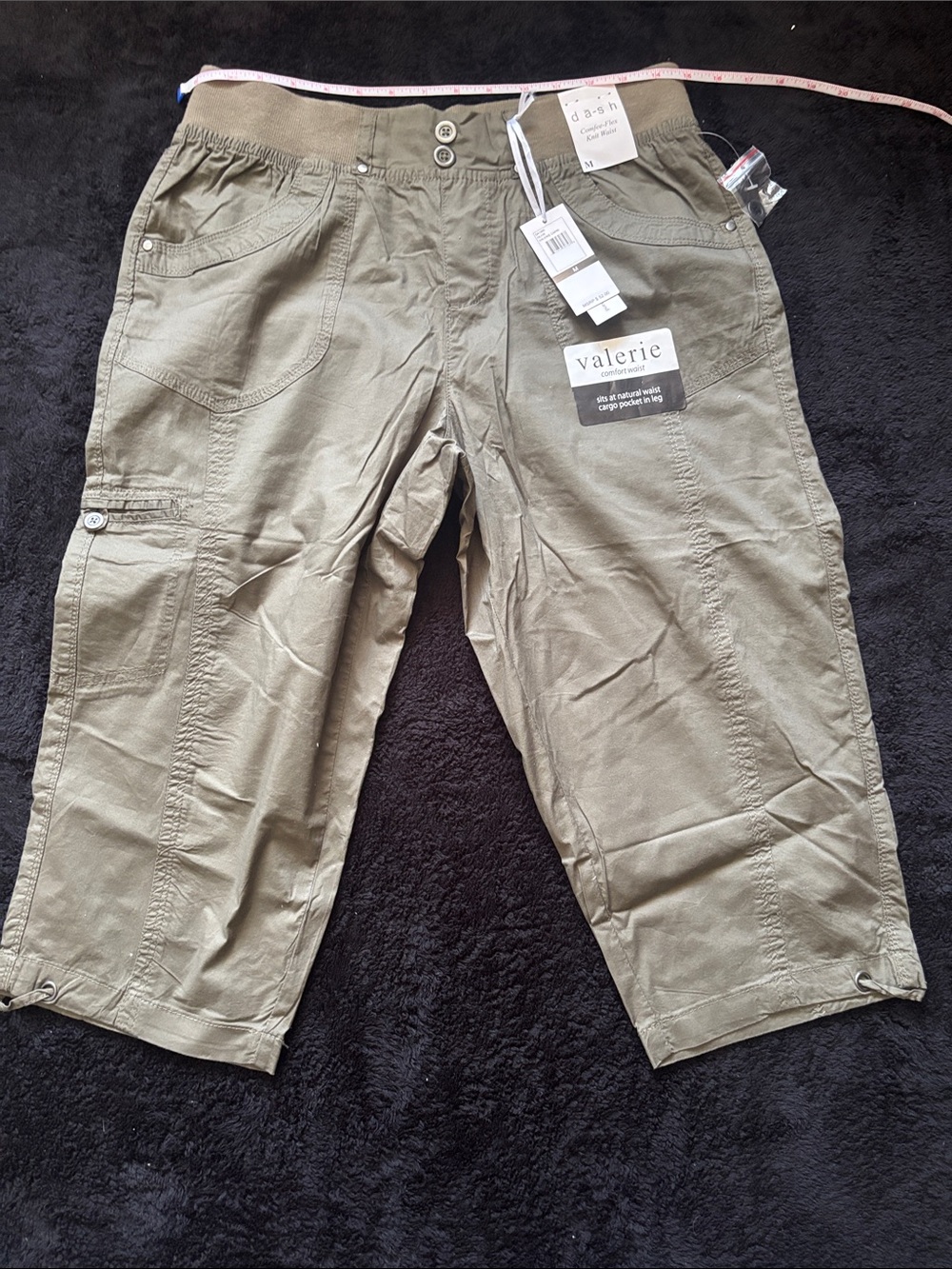 Cargo Capri Pants